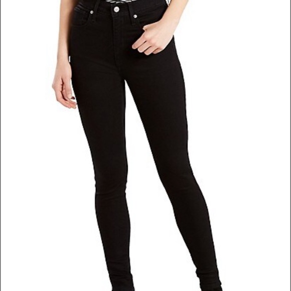 LEVIS 720 HIGH RISE SUPER SKINNY WOMEN'S JEANS - Picture 2 of 14